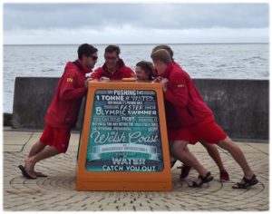 Porthcawl RNLI lifeguards
